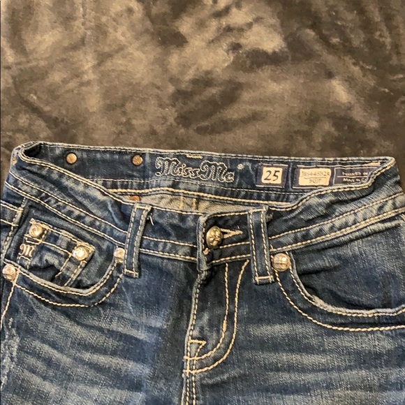 Sz 25 bootcut miss me jeans - Picture 3 of 4